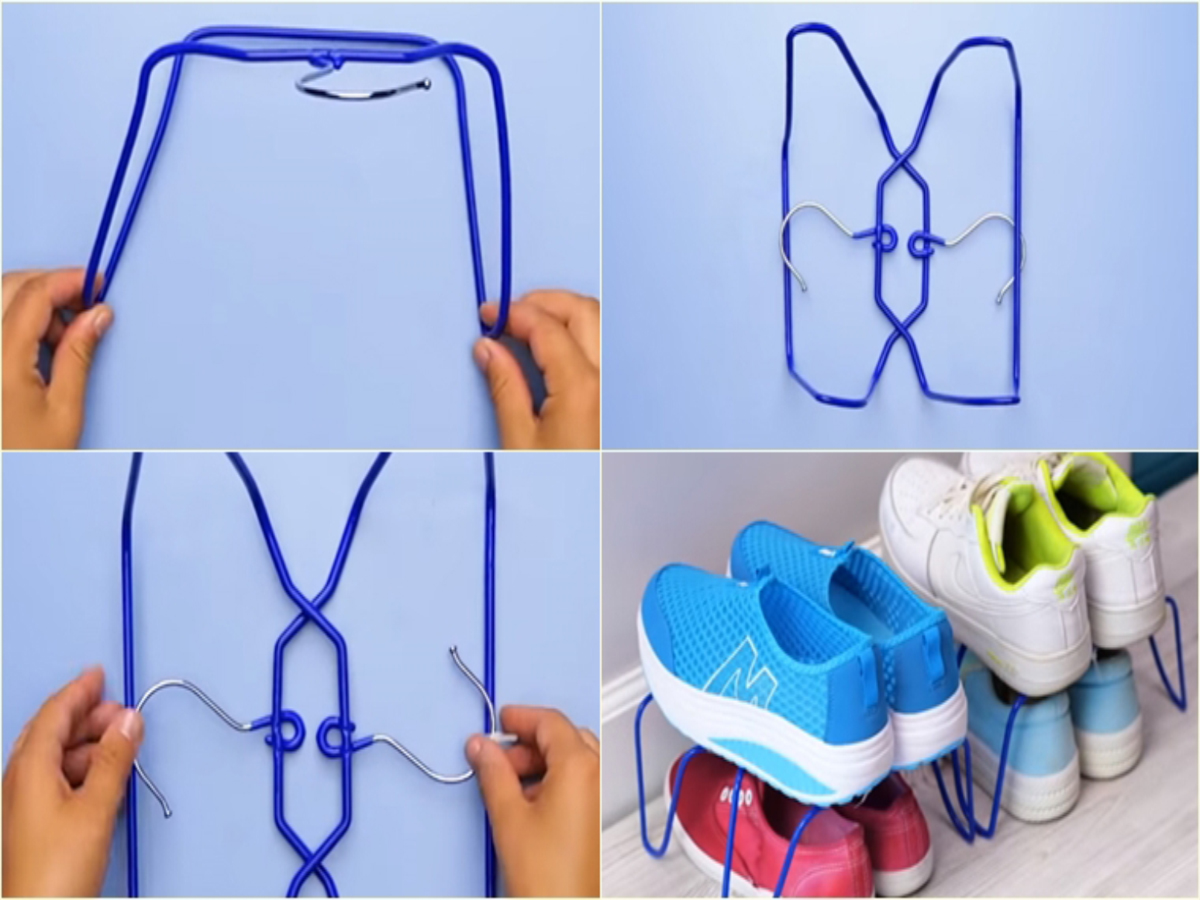 Bất ngờ với 15 công dụng của móc treo quần áo cực sáng tạo